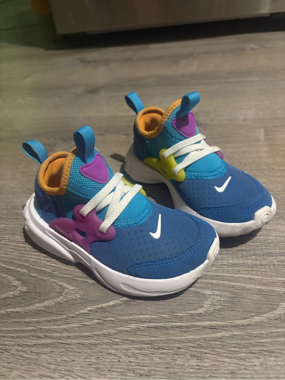 Nike React Presto Mountain Blue. Slip on Sneaker. Toddler 10c.